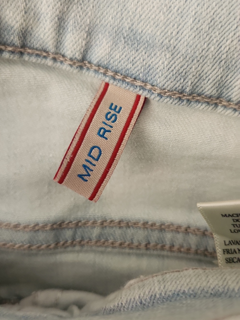 Sneak Peek Light Wash Floral Embroidered Women’s Jeans - Picture 7 of 8